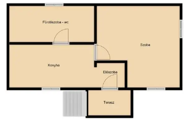 Eladó családi ház, Nyíregyháza 1 szoba 43 m² 15 M Ft