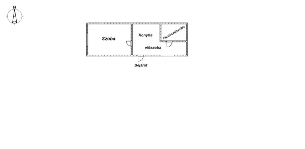 Eladó családi ház, Nyíregyháza 1 szoba 30 m² 12.9 M Ft