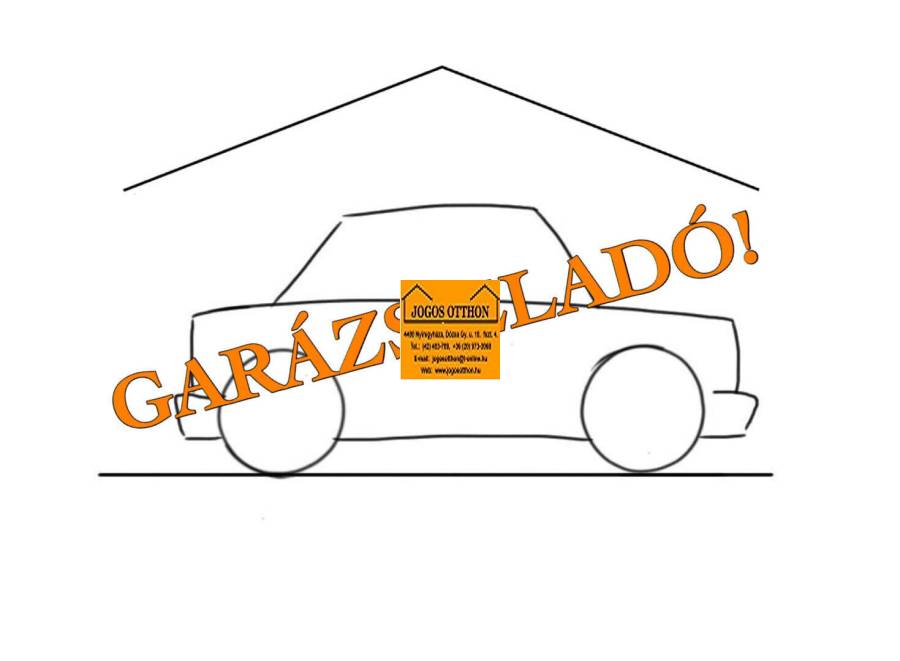 eladó garázs, Nyíregyháza