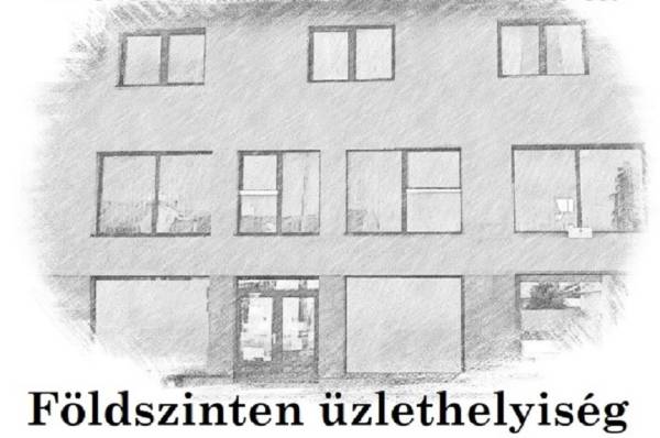 eladó üzlethelyiség utcai bejáratos, Nyíregyháza
